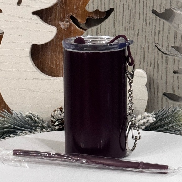 CUSTOM ENGRAVED Mini skinny 3 ounce shot glass/BAG CHARM - Picture 3 of 10